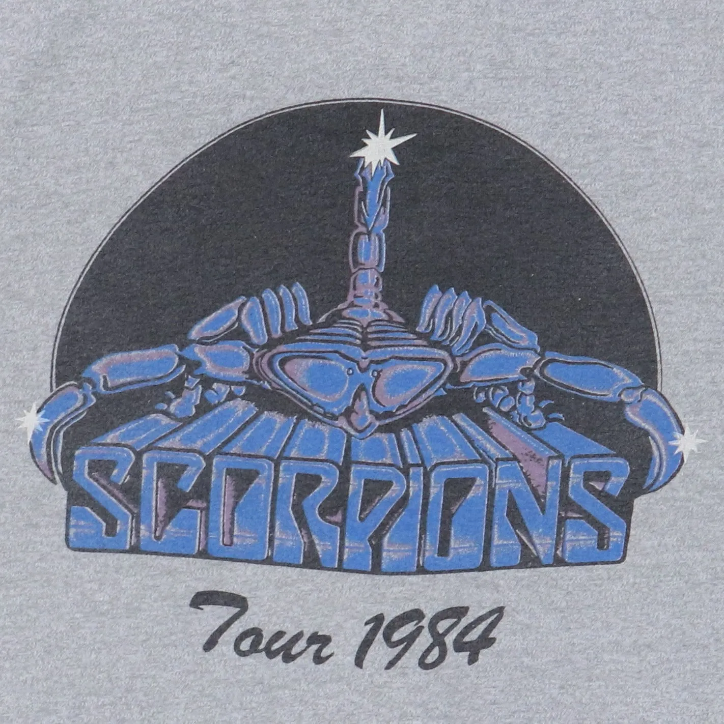 1984 Scorpions World Tour Shirt