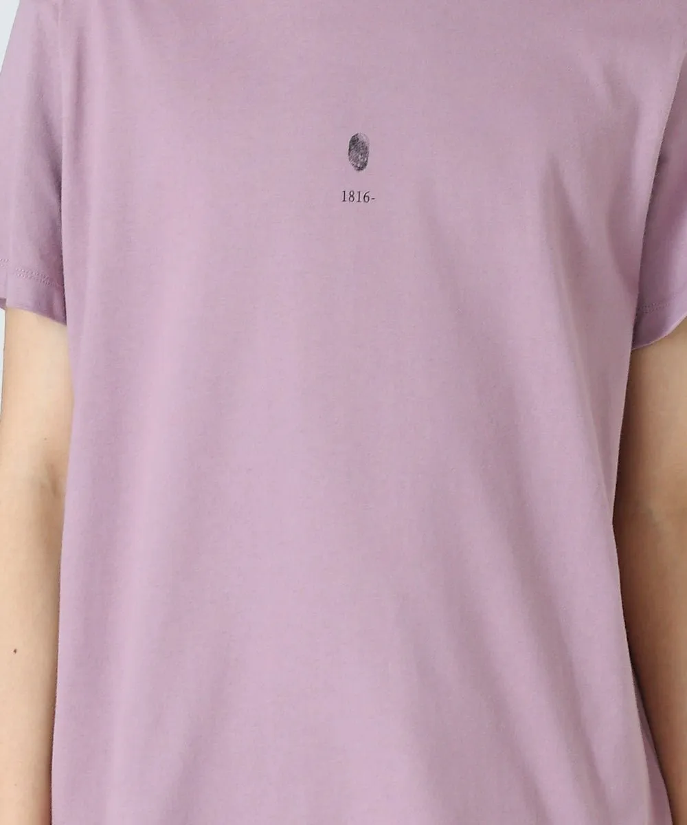 【60%OFF】T-shirt (Fingerprint)  -  ROSE GRAY
