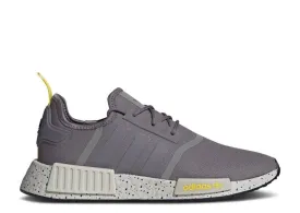Adidas NMD_R1 'TRACE GRAY YELLOW' sneakers, gray
