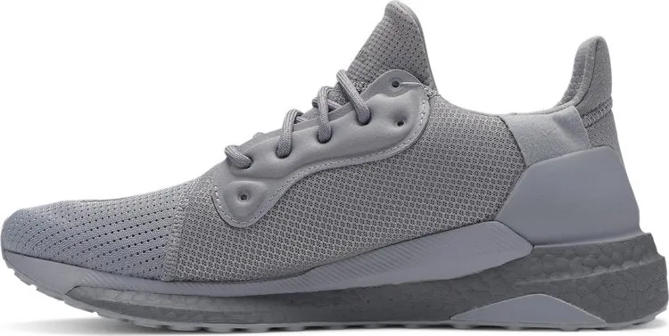 Adidas Pharrell x Solar Hu Glide PRD 'Grey' sneakers, gray