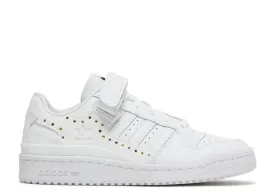 Adidas SWAROVSKI X WMNS FORUM LOW 'WHITE BLACK' sneakers, white