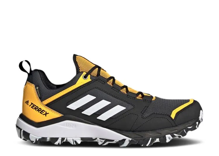 Adidas TERREX AGRAVIC TR GORE-TEX 'BLACK SOLAR GOLD' sneakers, gray
