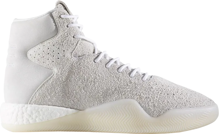 Adidas Tubular Instinct 'Hairy Suede' sneakers, gray
