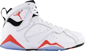 Air Jordan 7 Retro White Infrared sneakers, white