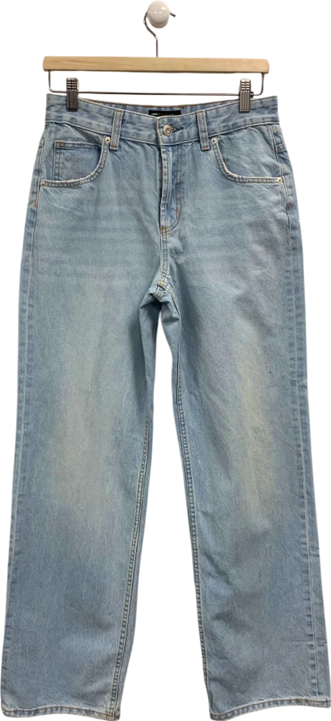 ASOS Blue Straight Leg Jeans UK W25