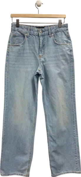 ASOS Blue Straight Leg Jeans UK W25