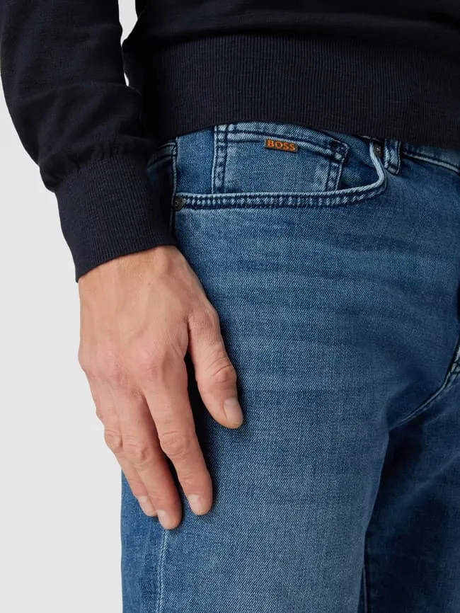 BOSS Maine 5 Pocket Jeans, Blue
