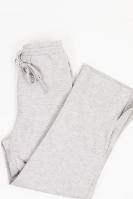Dani Wide Leg Pants | Heather Grey
