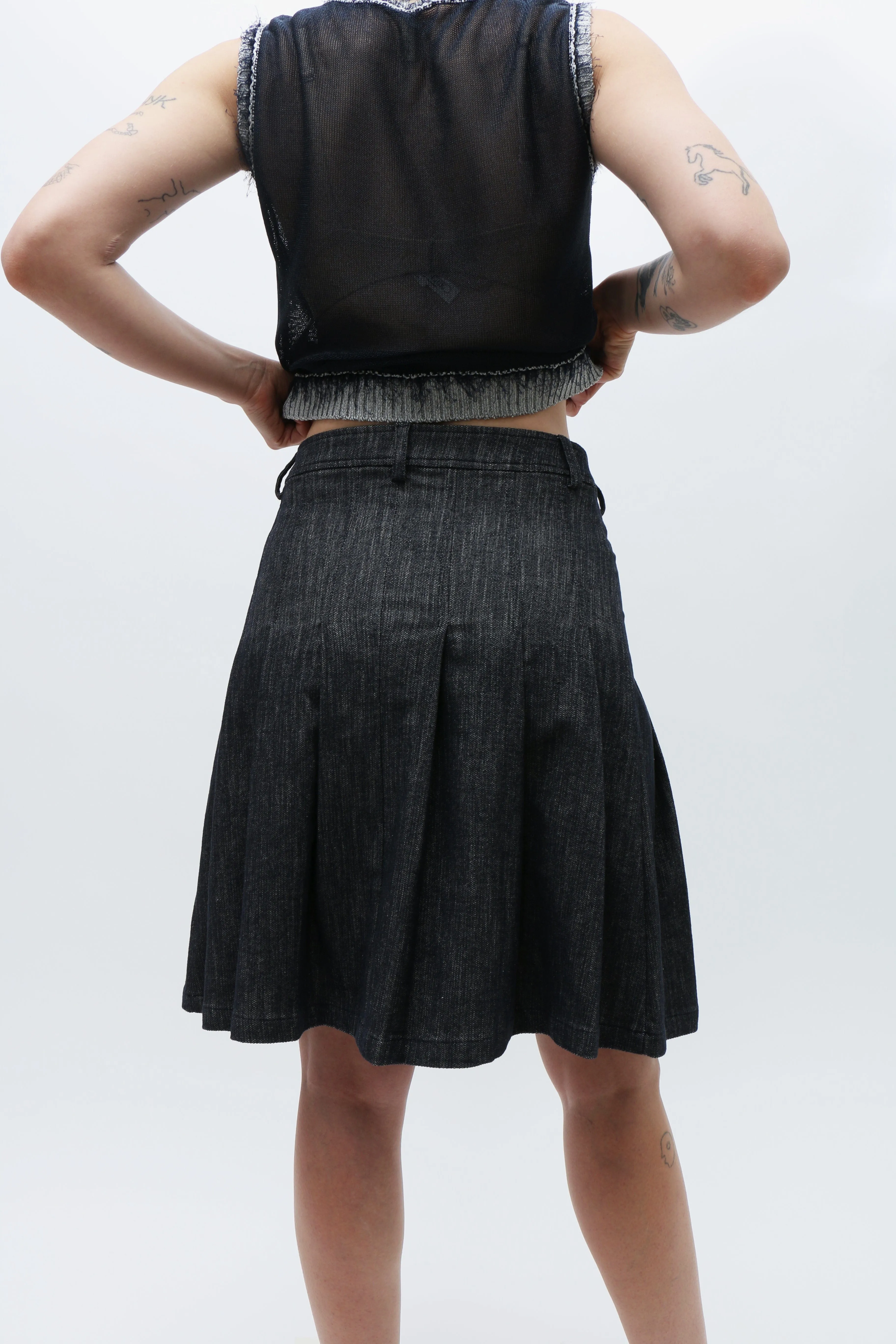 Denim Lai Skirt