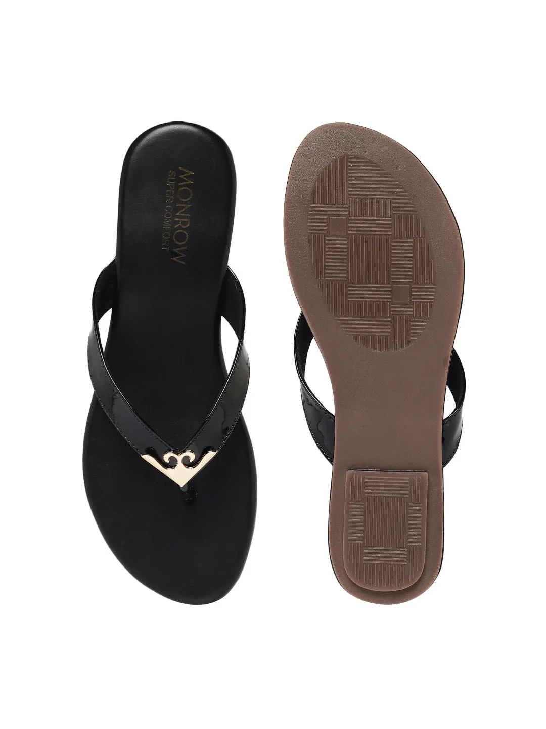 Elaina Black Flats