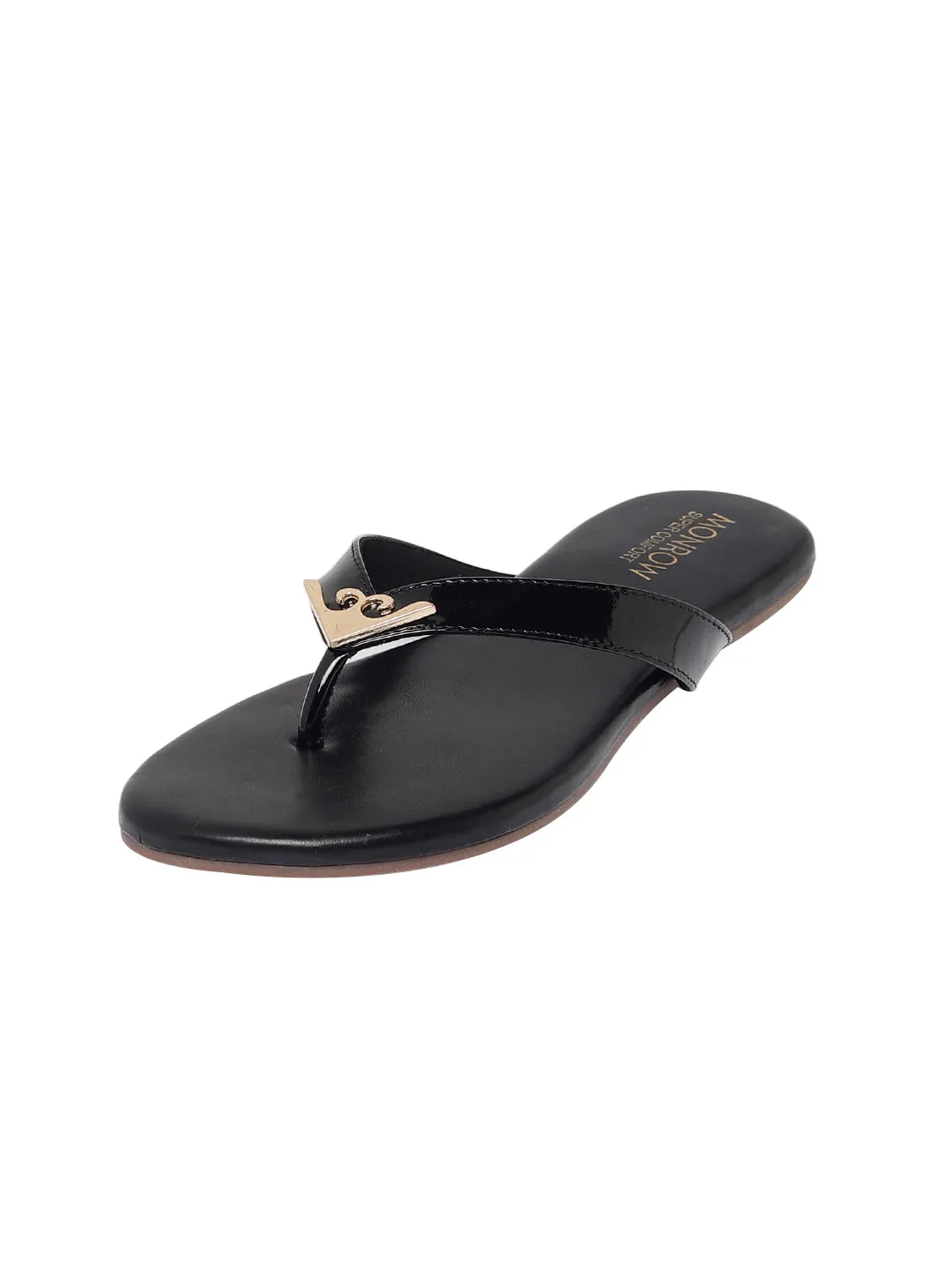 Elaina Black Flats