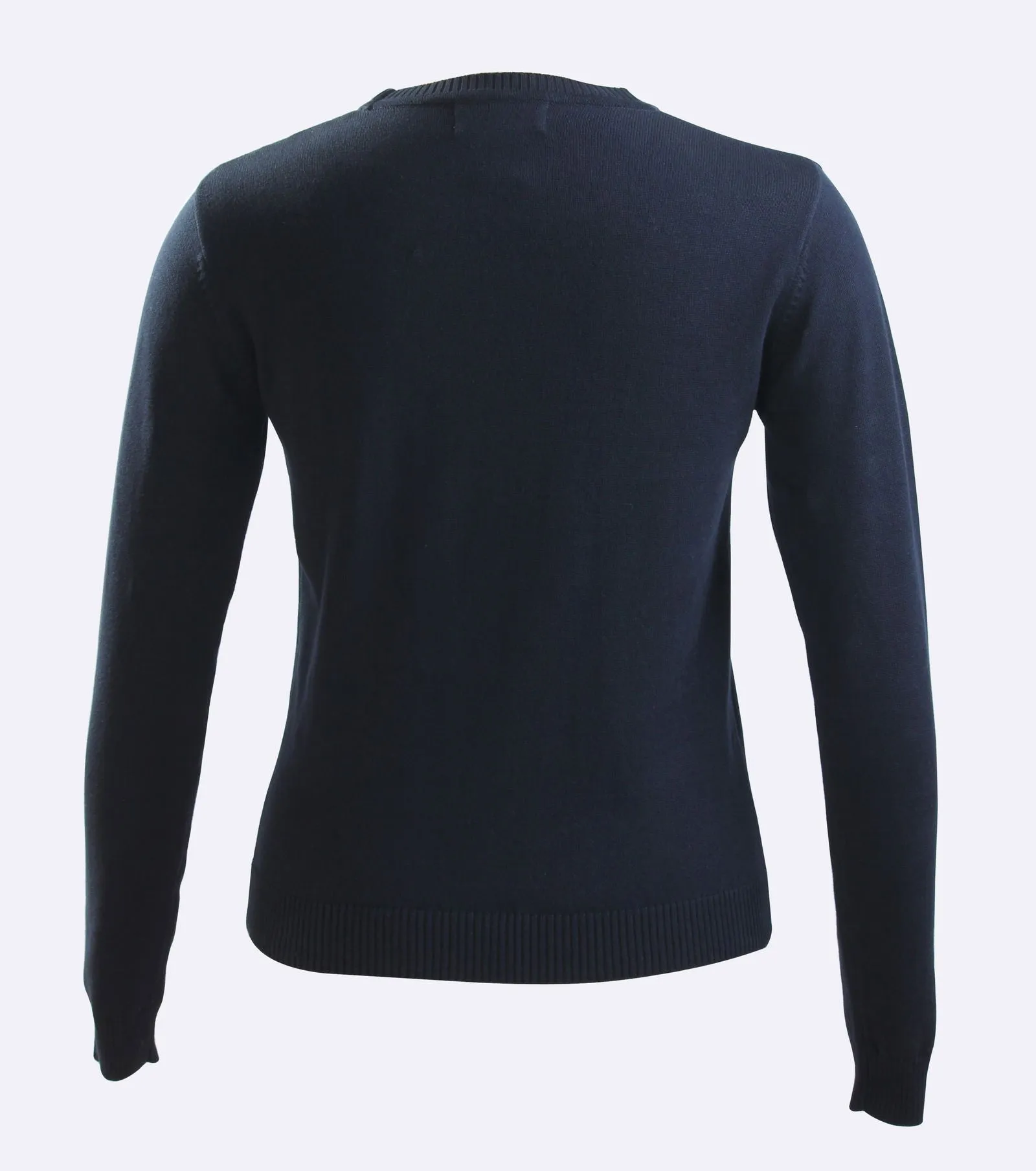 Elementary Black Knit Crew neck sweater