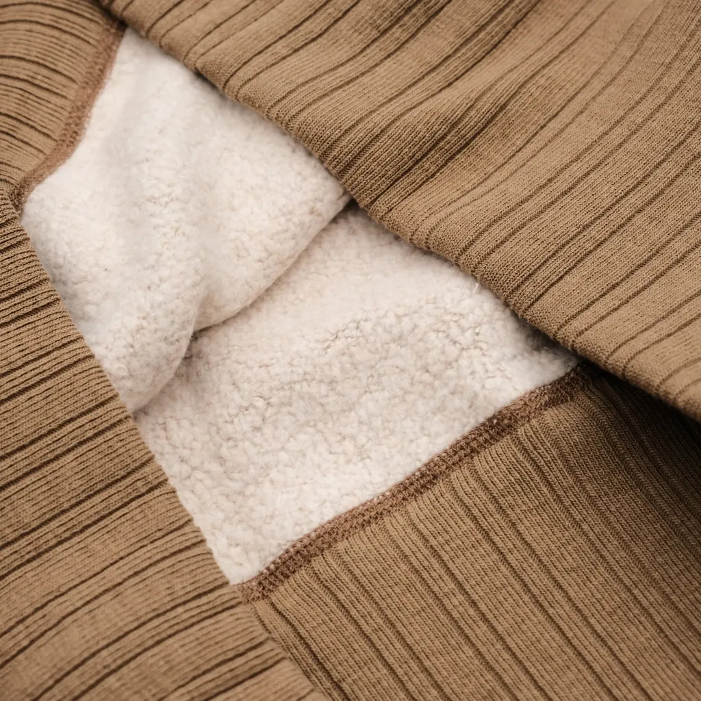Fullcount Zimbabwean "Mother Cotton" Crewneck Sweatshirt (Beige)