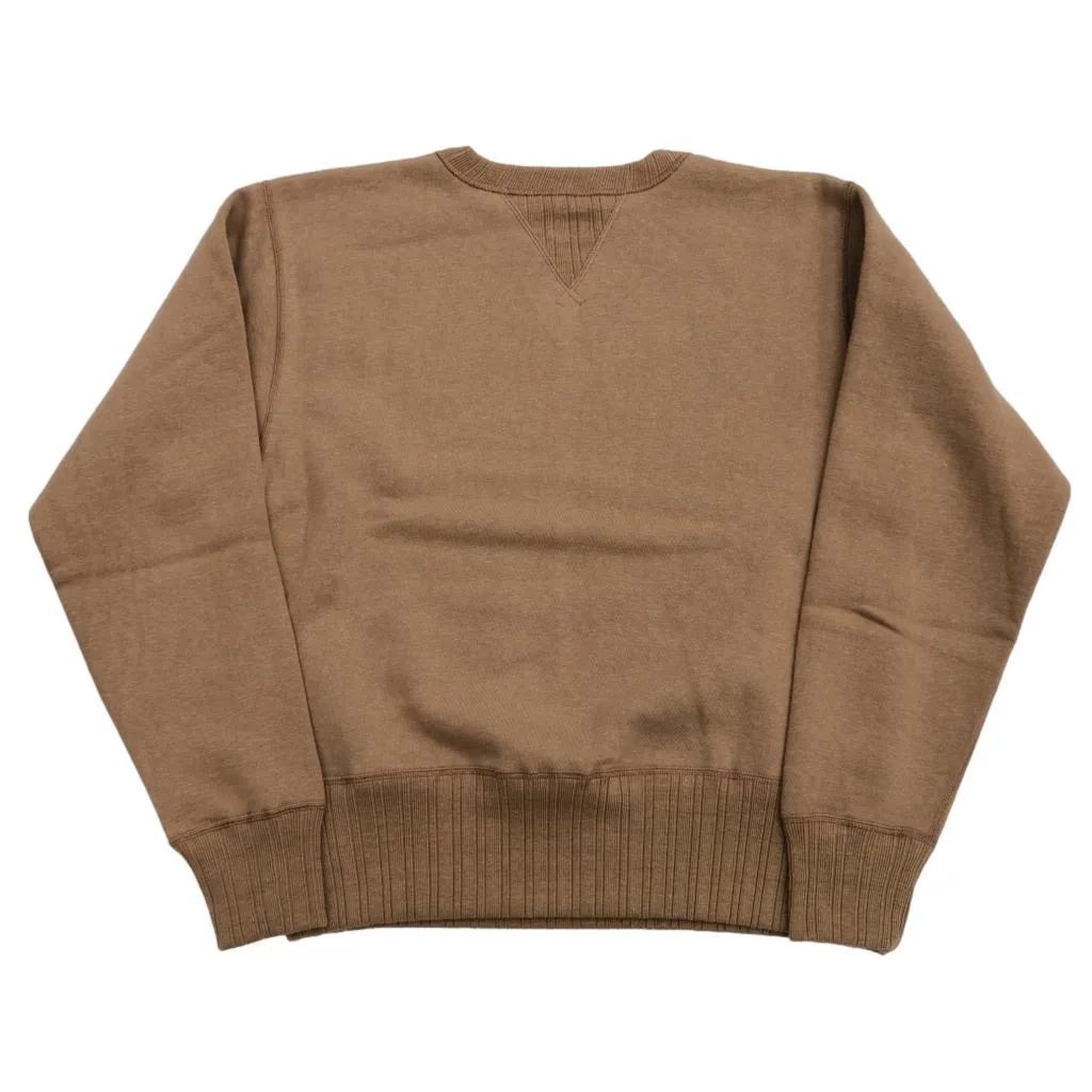Fullcount Zimbabwean "Mother Cotton" Crewneck Sweatshirt (Beige)