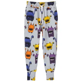 Gray Monsters Pocket Pants