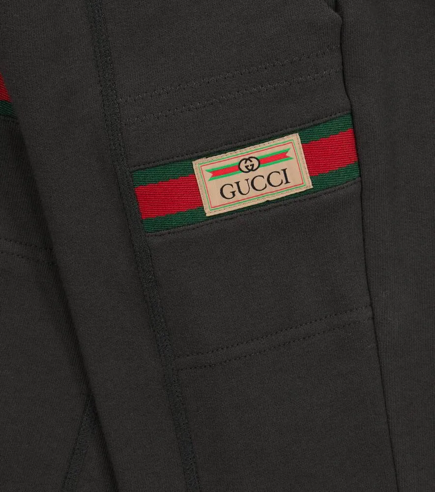 Gucci cotton sweatpants, gray
