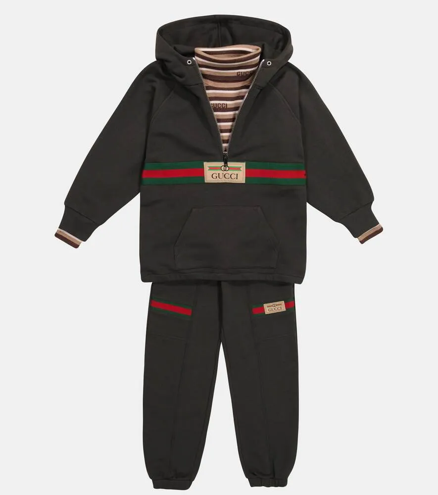 Gucci cotton sweatpants, gray