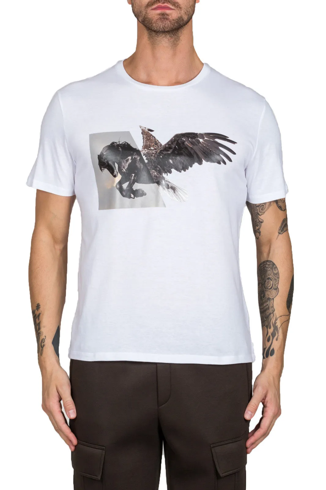 Horse Eagle Hybrid T-Shirt