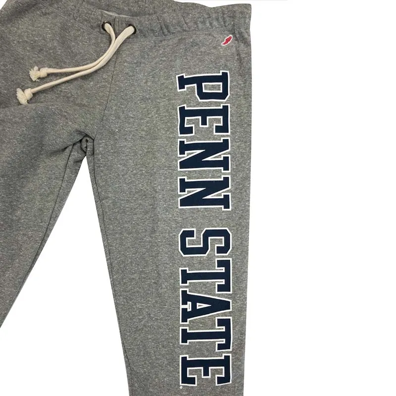 League Ladies Victory Springs Gray Penn State Sweatpants