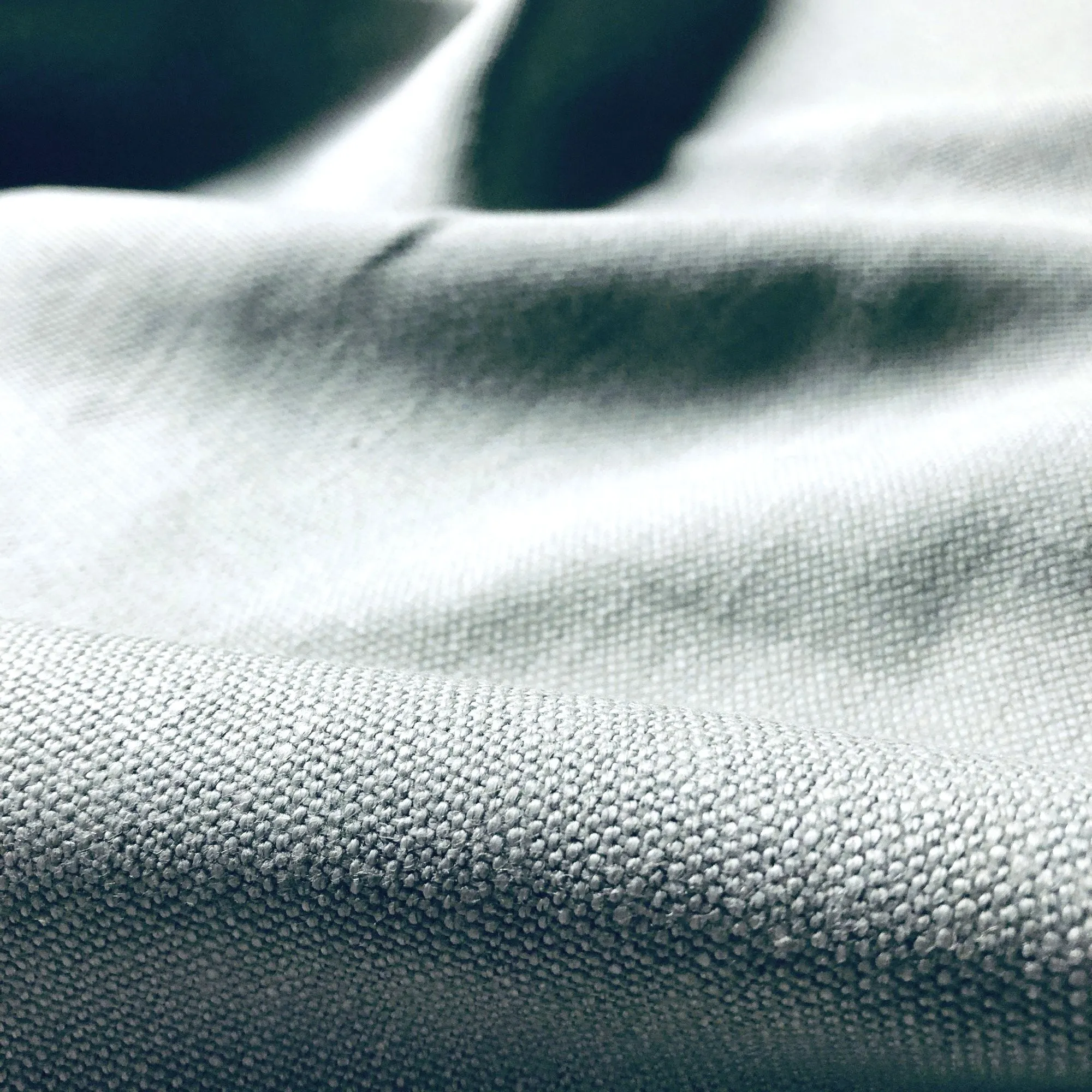 Light Blue Modern Solid Canvas Upholstery Fabric 54"