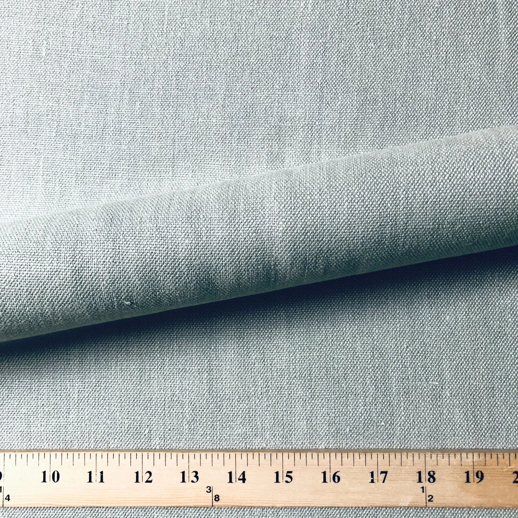 Light Blue Modern Solid Canvas Upholstery Fabric 54"