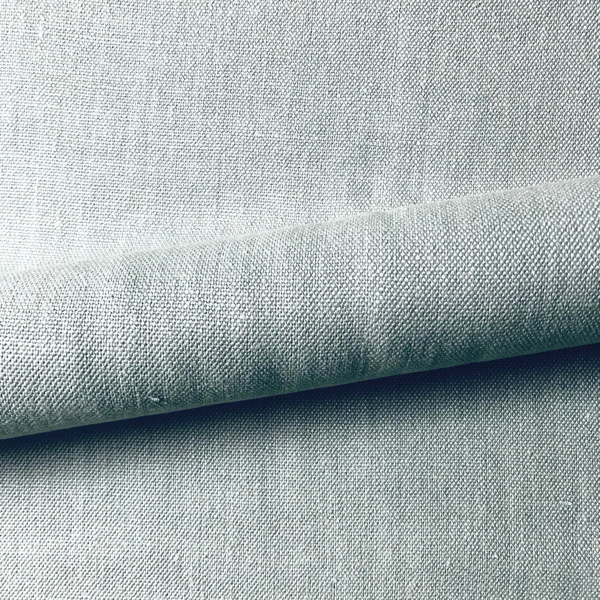 Light Blue Modern Solid Canvas Upholstery Fabric 54"