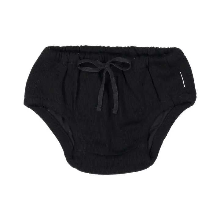 LIL LEGS BLACK SWEATER BLOOMERS