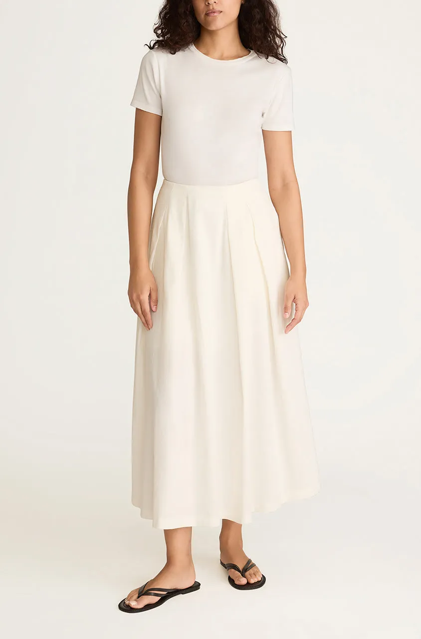 Linen Cotton Ottoman Skirt
