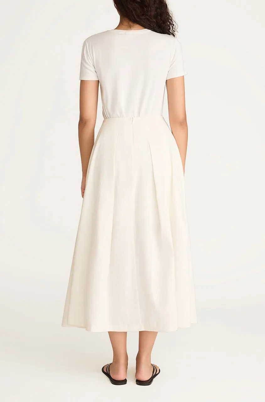 Linen Cotton Ottoman Skirt