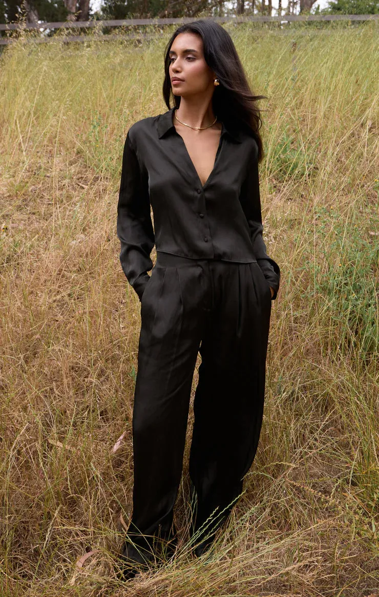 Lisse Wide Leg Trouser
