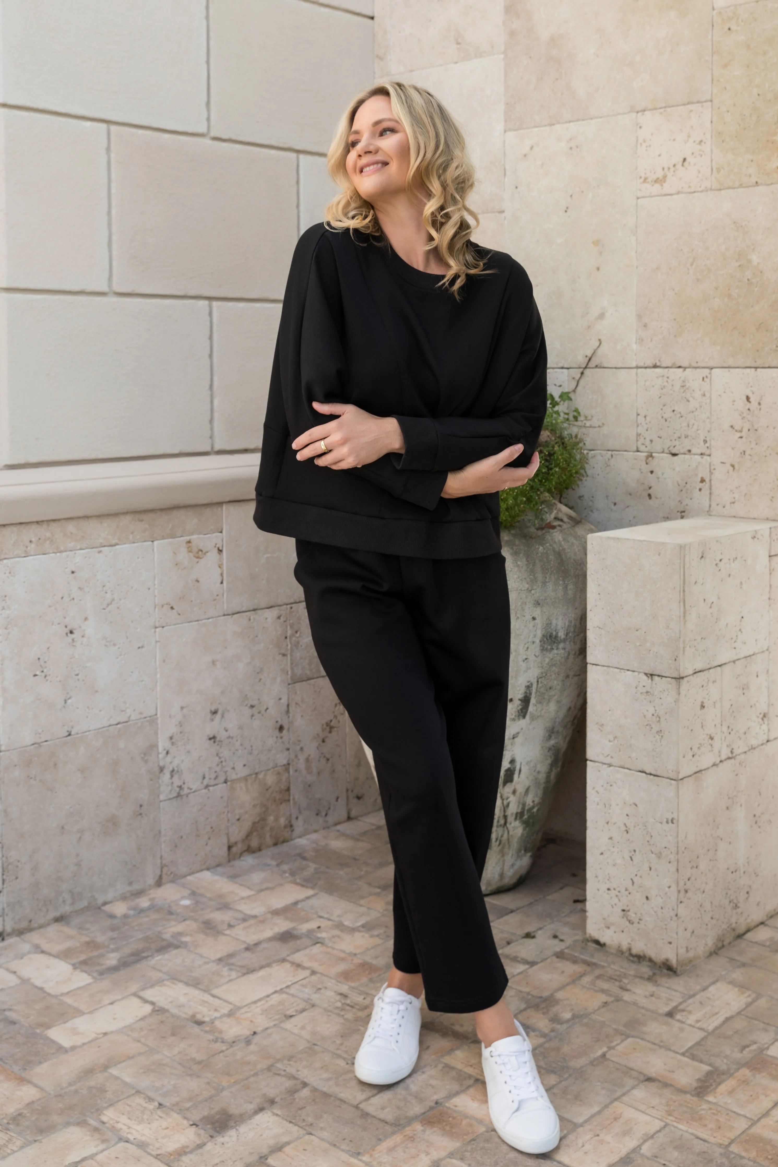 Luxe Cosy Sweater | Black | FINAL SALE
