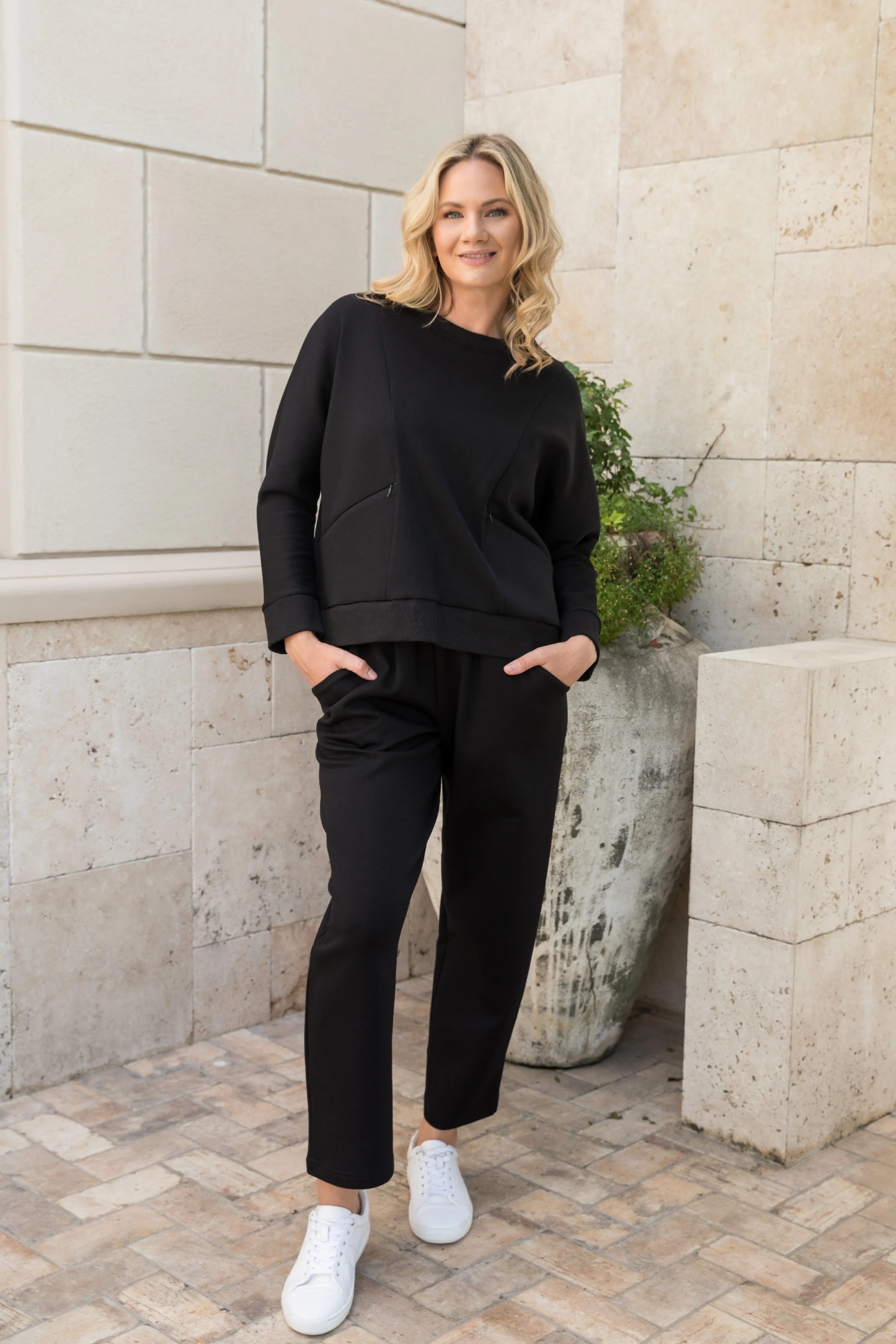 Luxe Cosy Sweater | Black | FINAL SALE