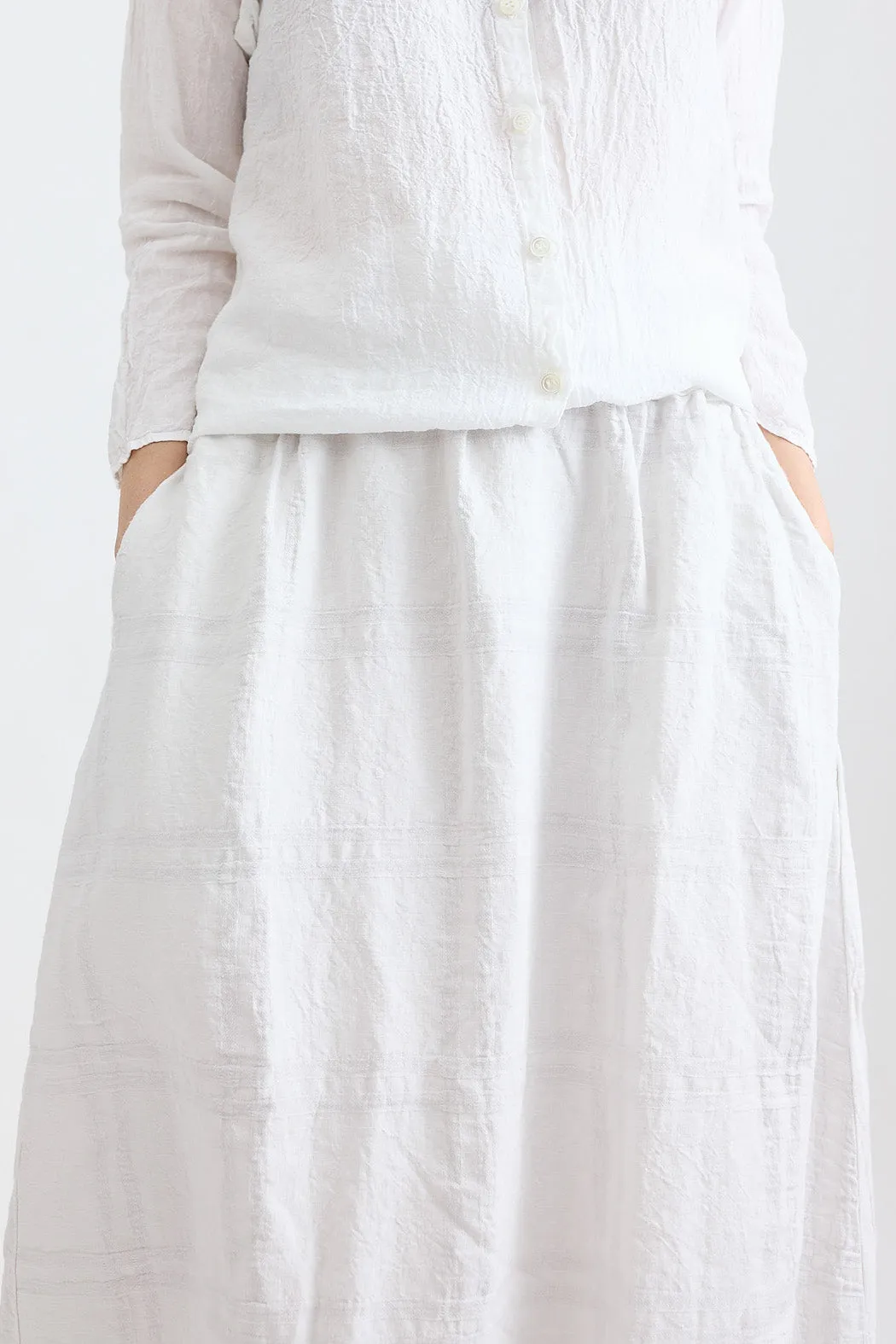 Manuelle Guibal - Fifi Check A-Line Skirt