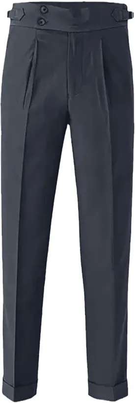 Men's Slim-Fitting High-Waisted Business Pants Lightweight Soft Straight Dress Pants Trendy Casual Versatile Trousers