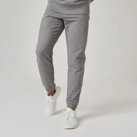 Men's sweatpants - 500 Essentials gray DOMYOS, Gray