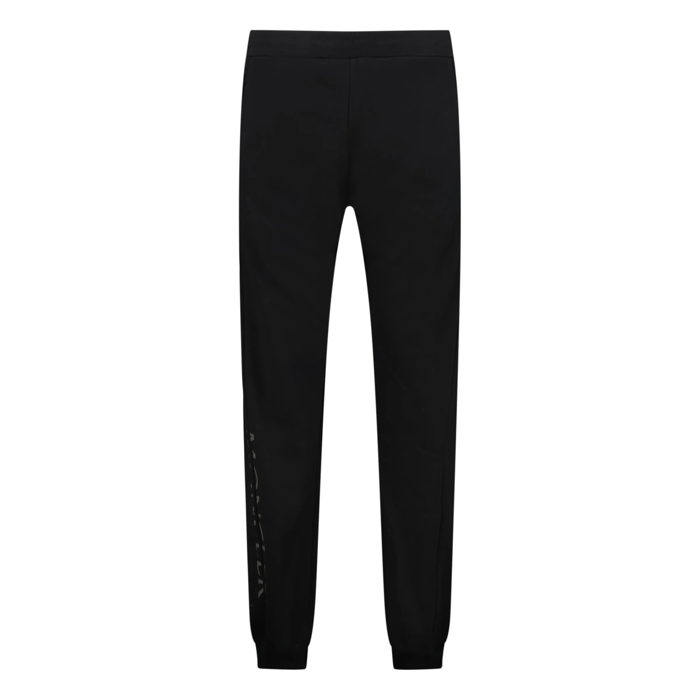 MONCLER SPLIT LOGO SWEATPANTS BLACK