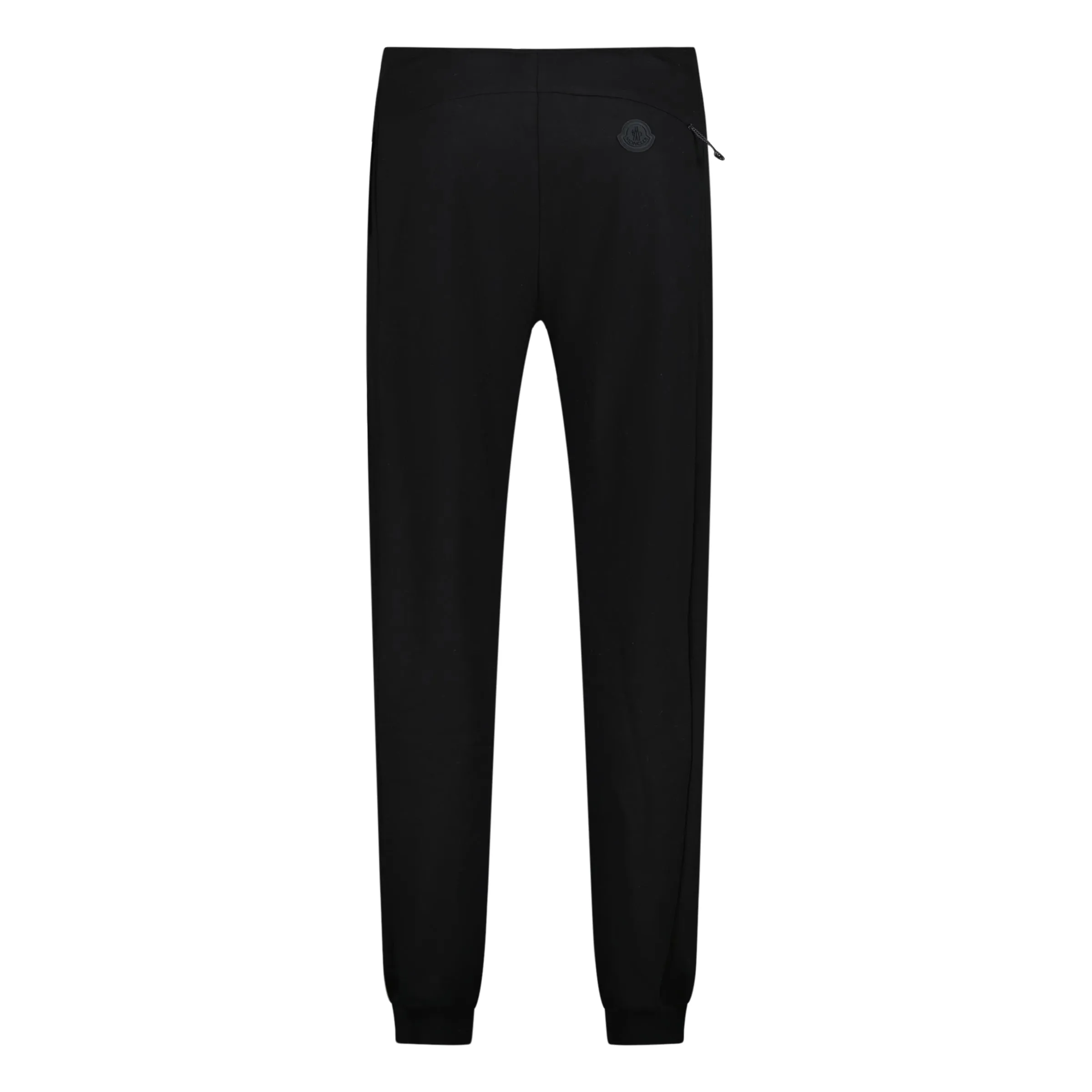 MONCLER SPLIT LOGO SWEATPANTS BLACK