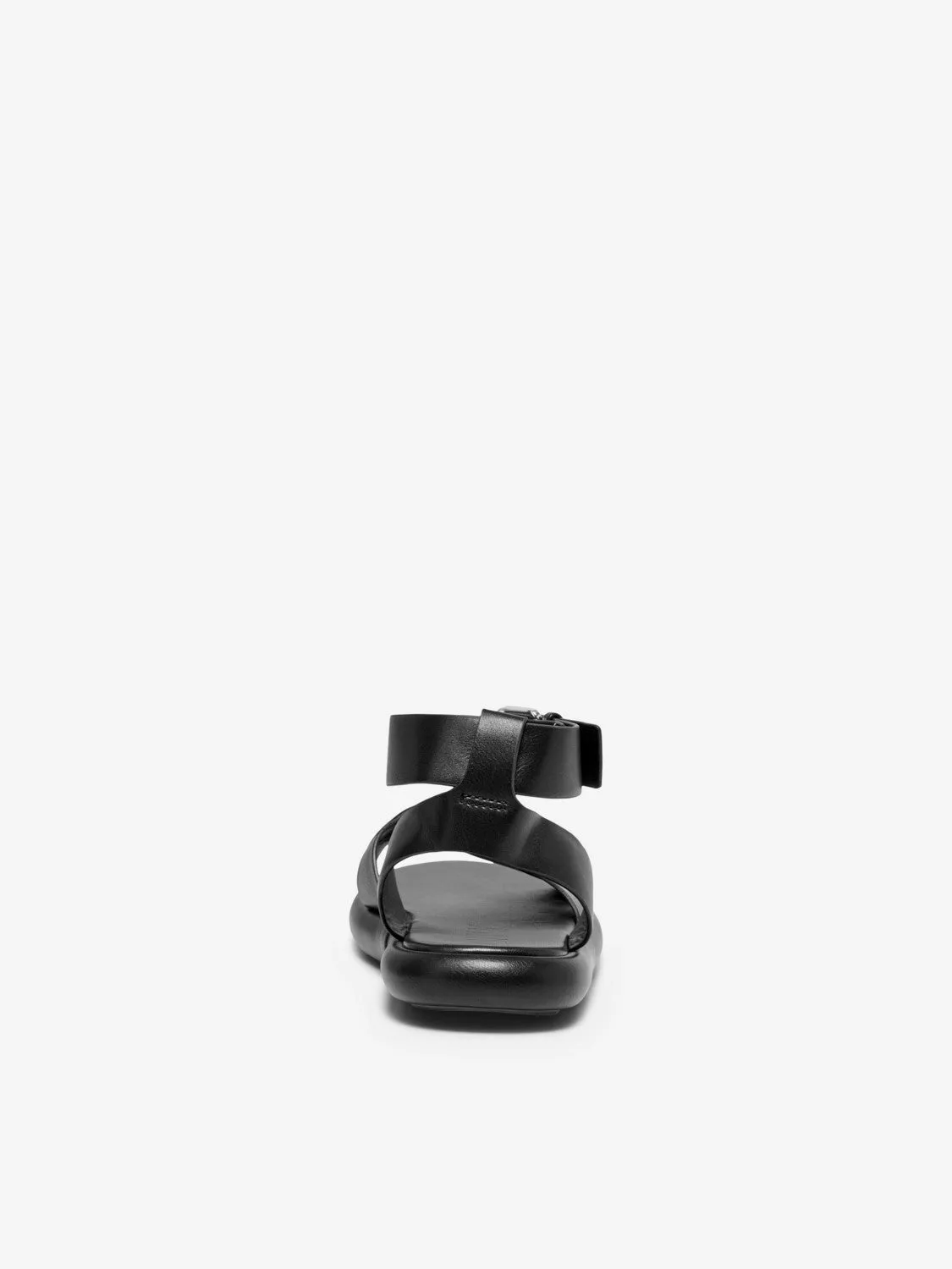 Montana PU Sandals - Black