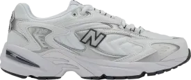 New Balance 725 'Metallic Silver White' sneakers, white