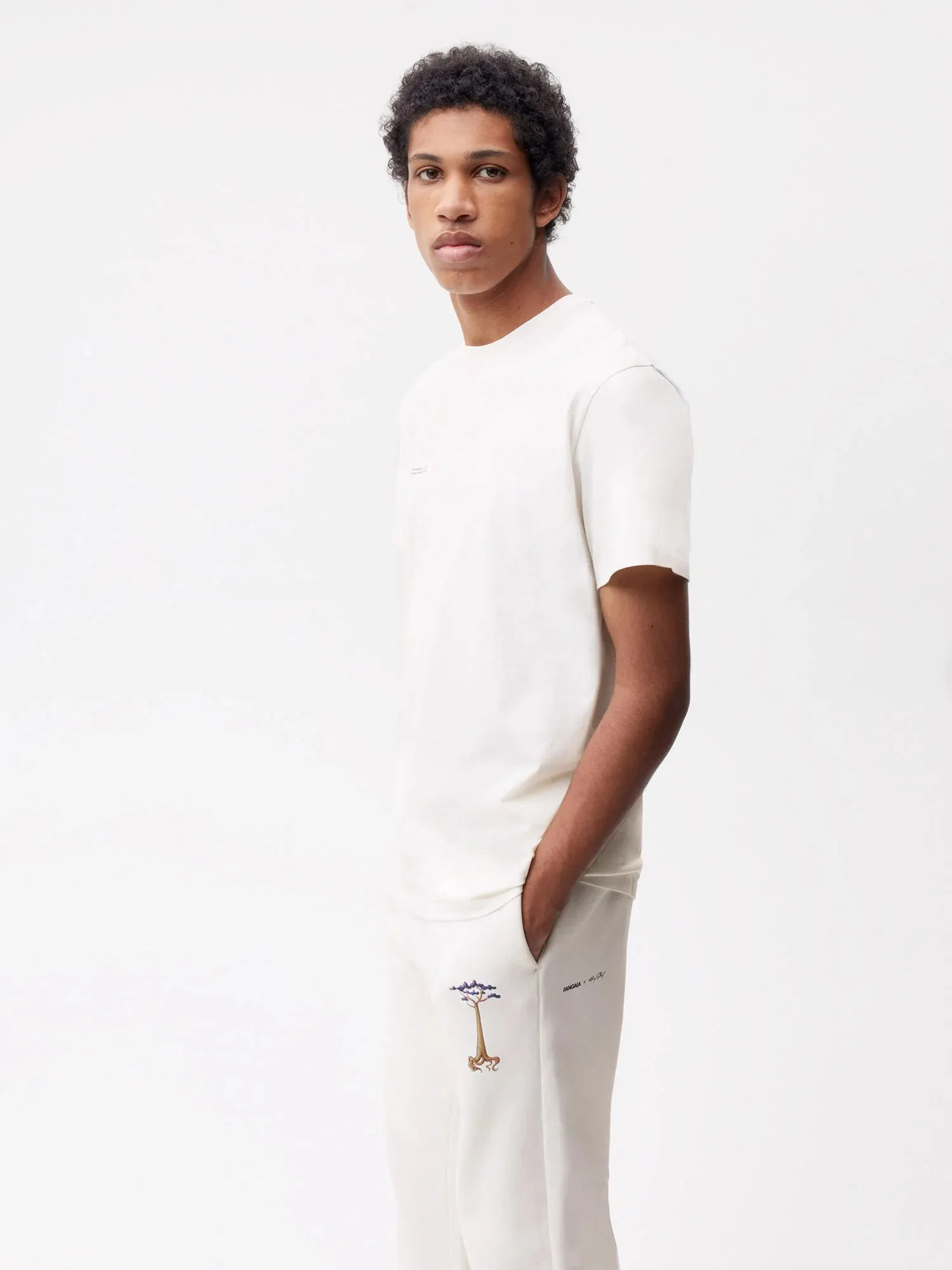PANGAIA x Kenny Scharf T-Shirt—off-white