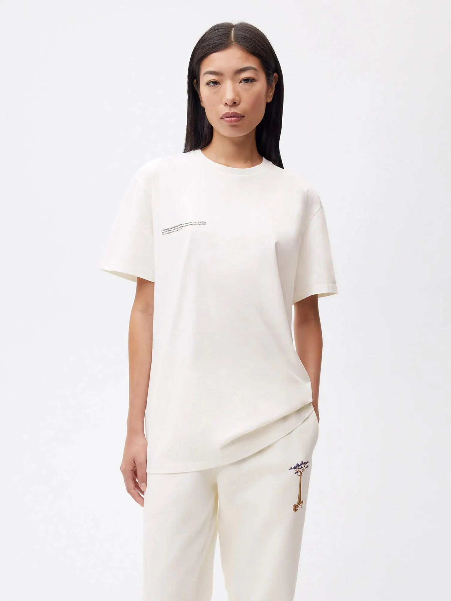 PANGAIA x Kenny Scharf T-Shirt—off-white