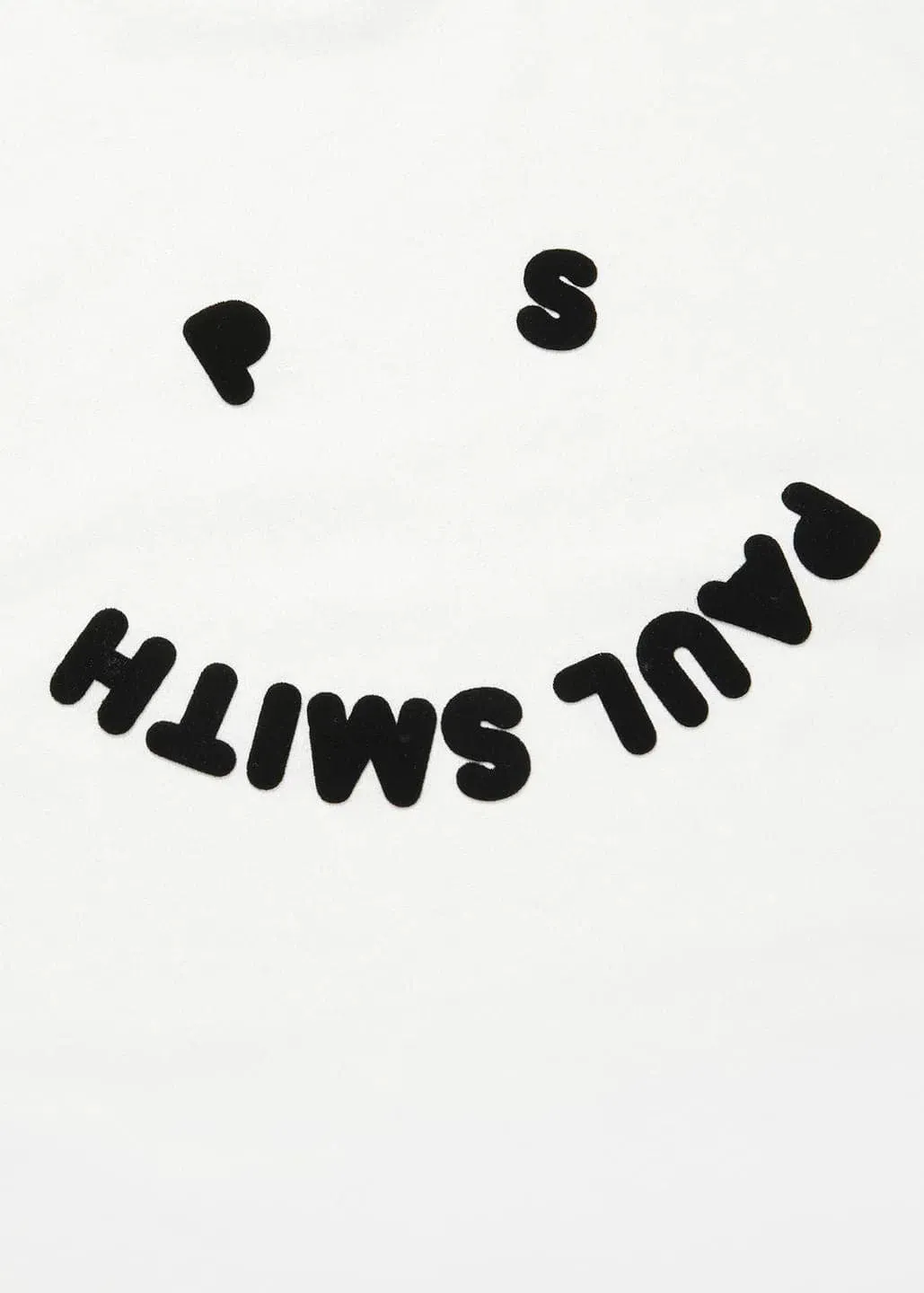 PAUL SMITH Tshirt SS Happy - White