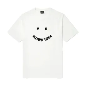 PAUL SMITH Tshirt SS Happy - White