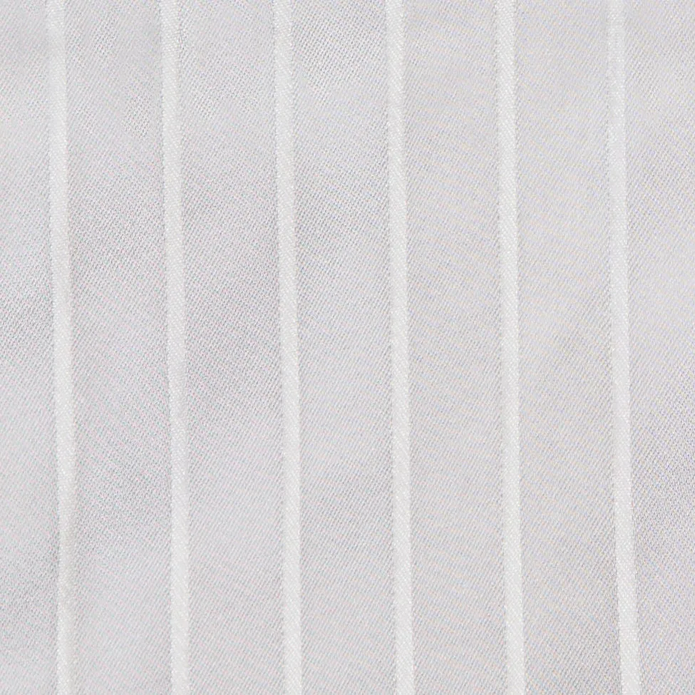 Satin Pin Stripe Trouser Grey And White Viscose Blend