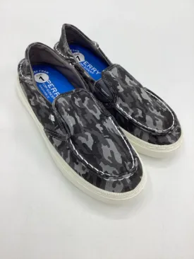 Sperry Child Size 1 Youth Gray Sneakers