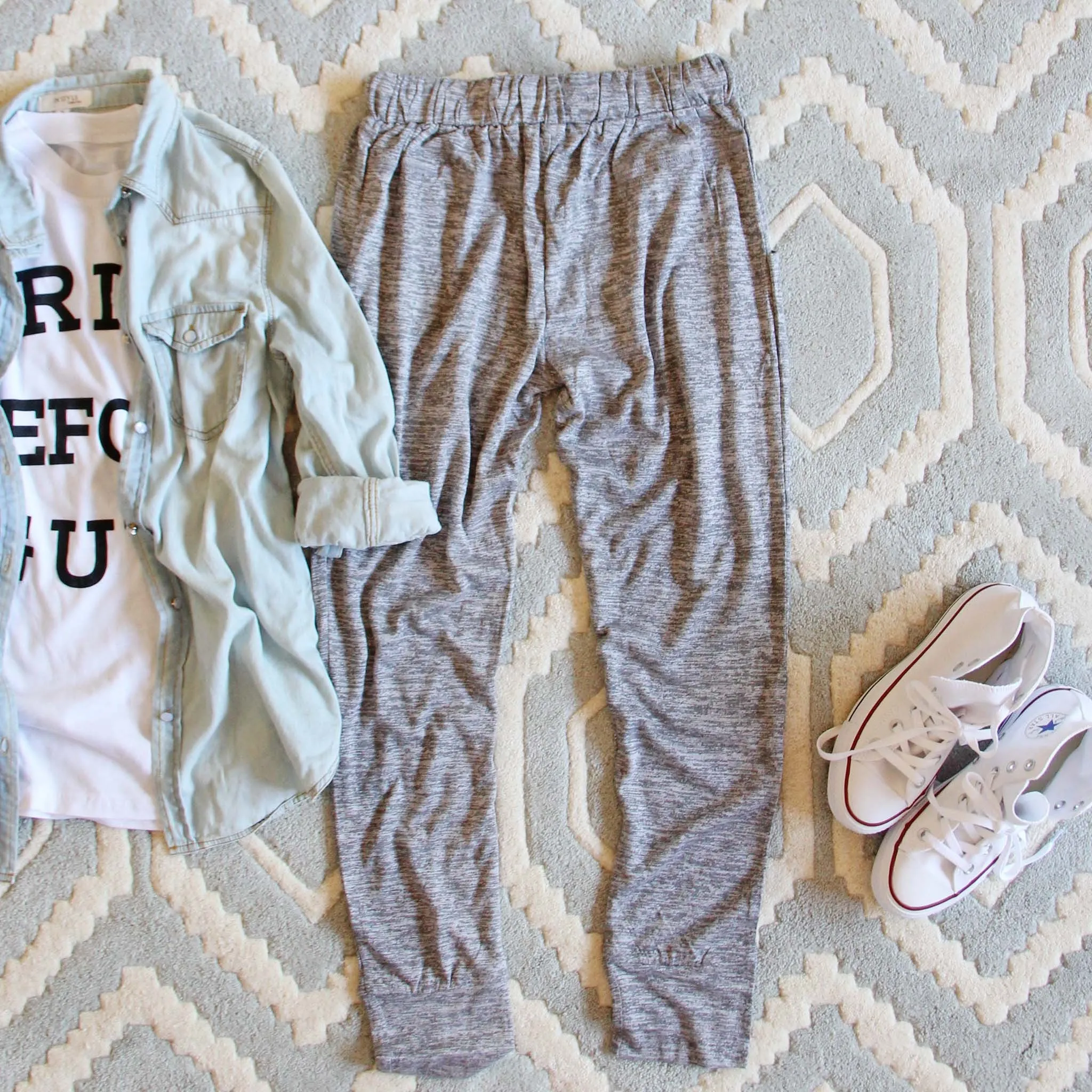 Spool Active Ellie Joggers in Gray