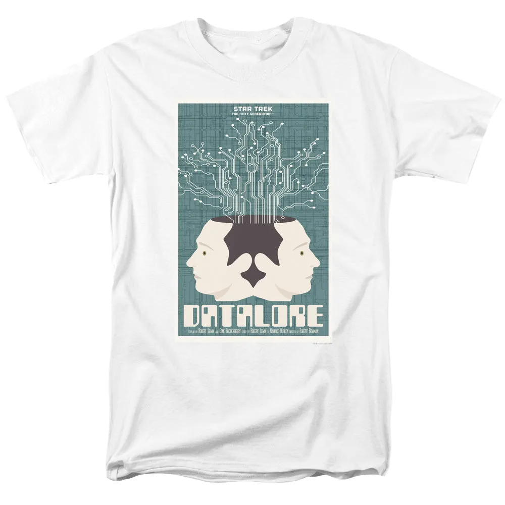 Star Trek Tng Season 1 Episode 13 Mens T Shirt White