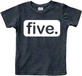 Unordinary Toddler 5th Birthday Shirt Boys 5 Year Old Birthday boy Five Shirt Gifts Fifth