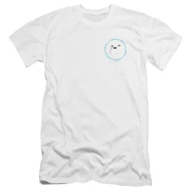 We Bare Bears Hash Tag Ice Bear White T-Shirt