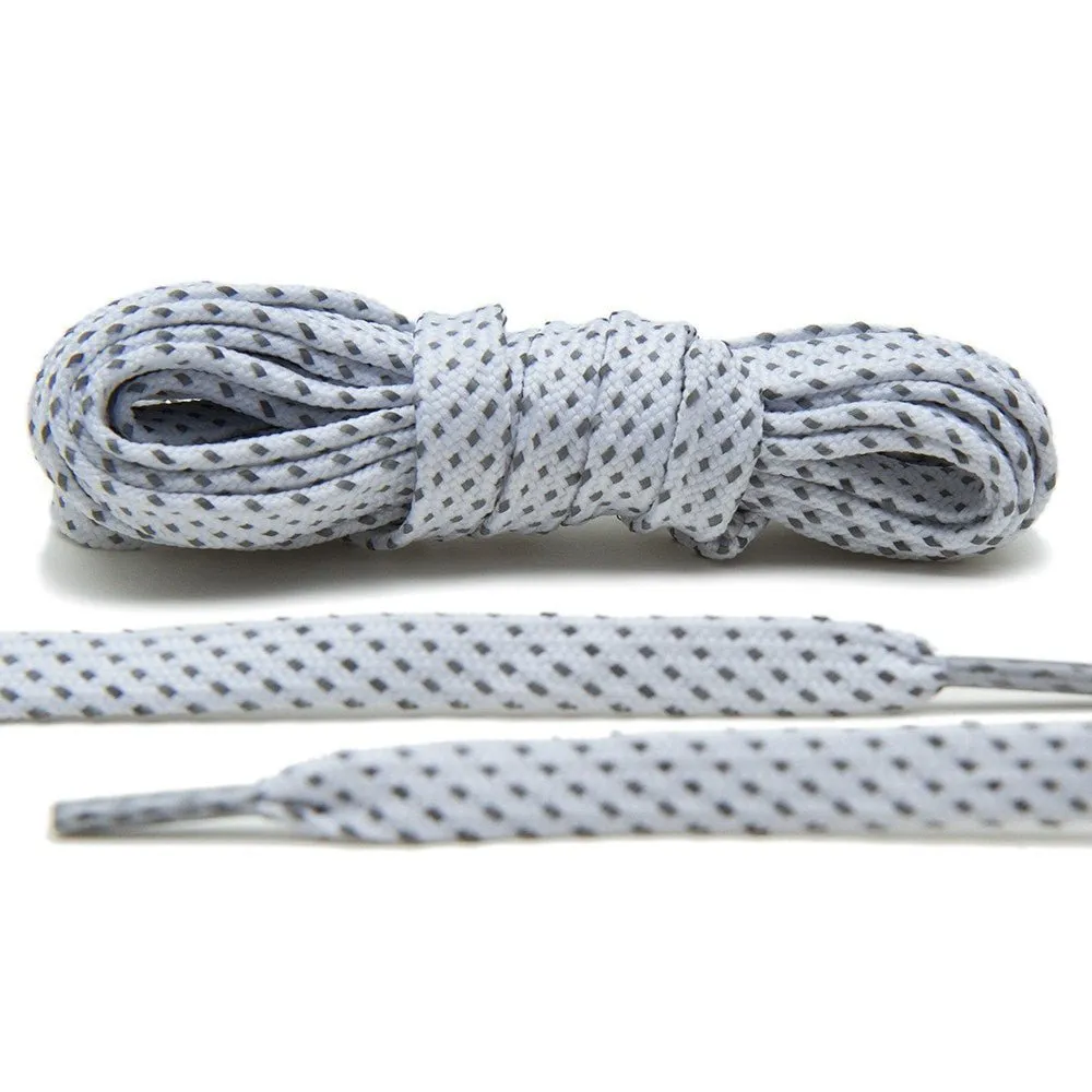 White - Reflective Flat Laces 2.0